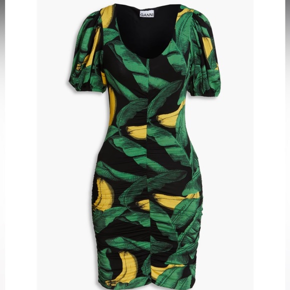 NWT Ganni Mini Dress NWT - Picture 2 of 4